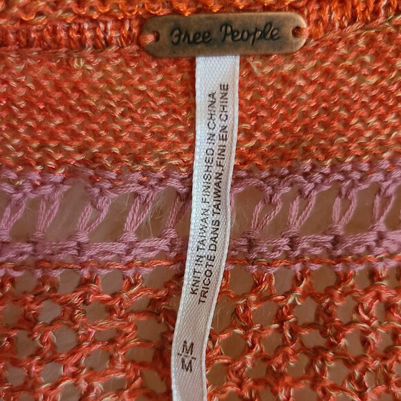 Free People Long Crocheted Asymetrical Tank - Picture 5 of 6